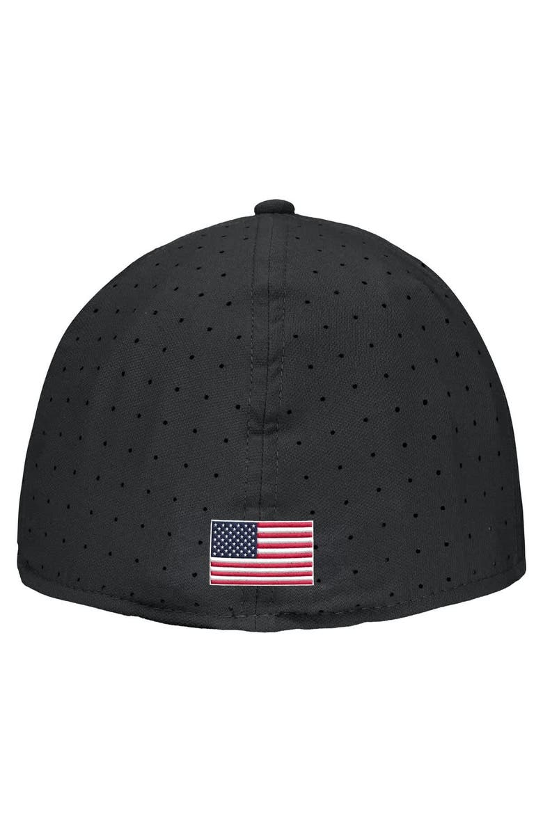 Nike Men's Nike Black Vanderbilt Commodores 2025 On-Field True Performance Baseball Fitted Hat, Alternate, color, 