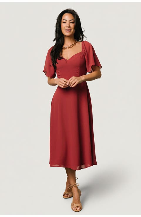 Colette Sweetheart Midi Dress