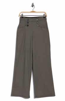 MAX STUDIO Sailor High Waist Wide Leg Pants