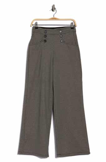 MAX STUDIO Sailor High Waist Wide Leg Pants