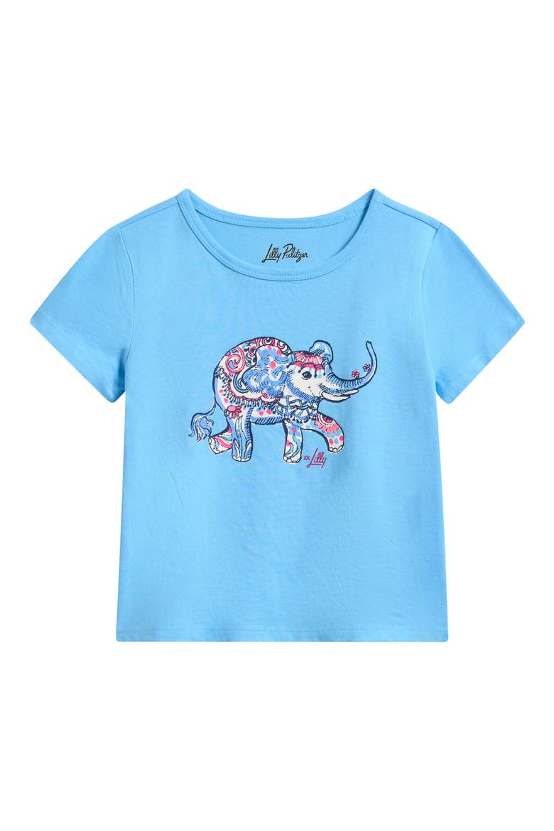 Kids' Mini Clairmont Graphic Tee, Main, color, MULTI PAISLEY PARADE