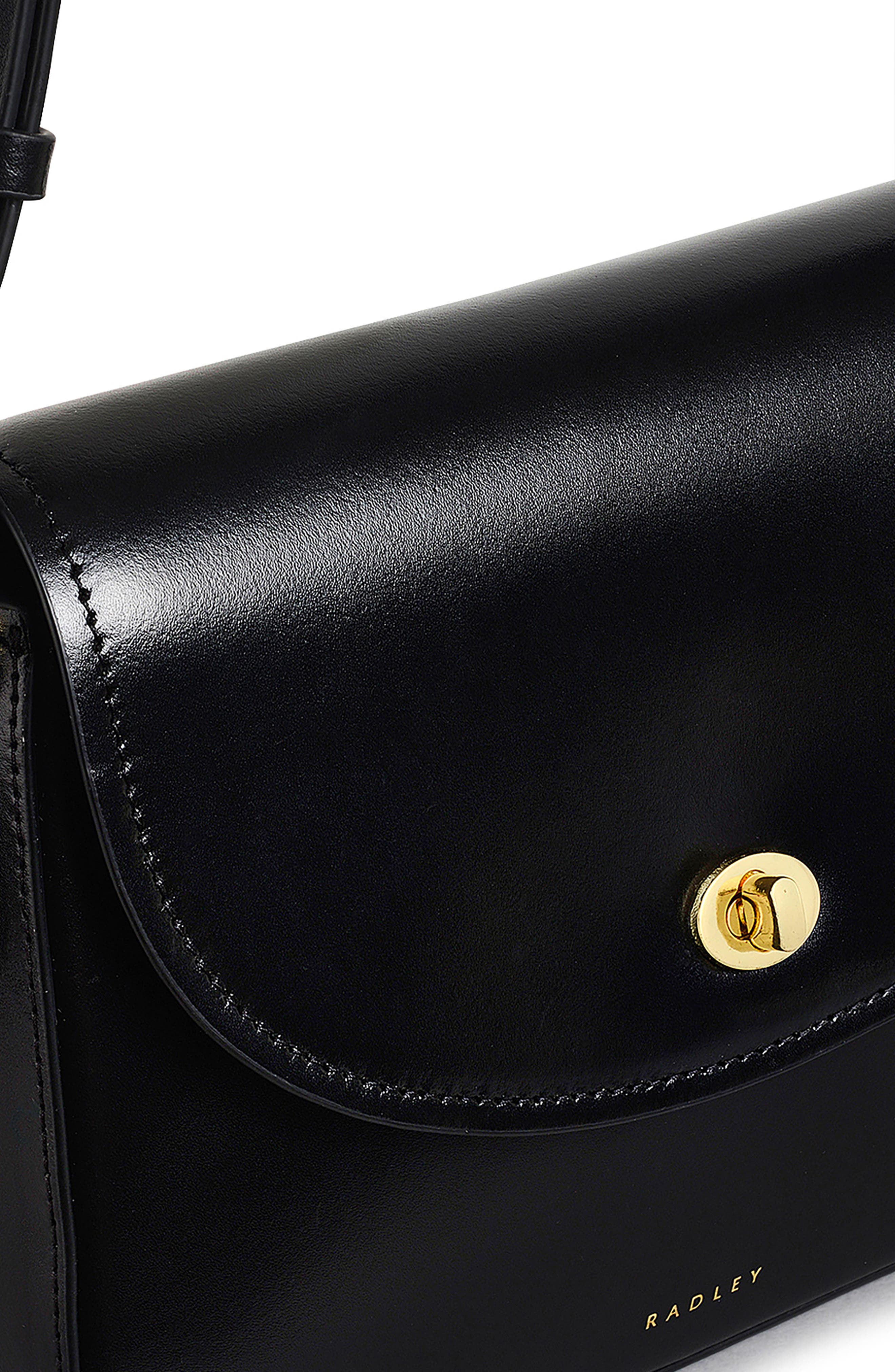 Radley Parliament Hill Mini Leather Flap Crossbody Bag, Alternate, color, 