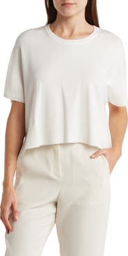 Splendid Jette Short Sleeve Crop Sweater