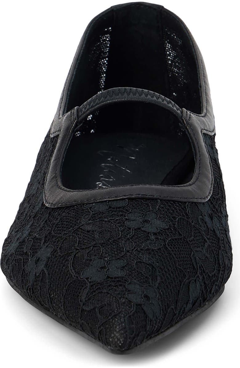 Matisse Fleur Pointed Toe Flat, Alternate, color,