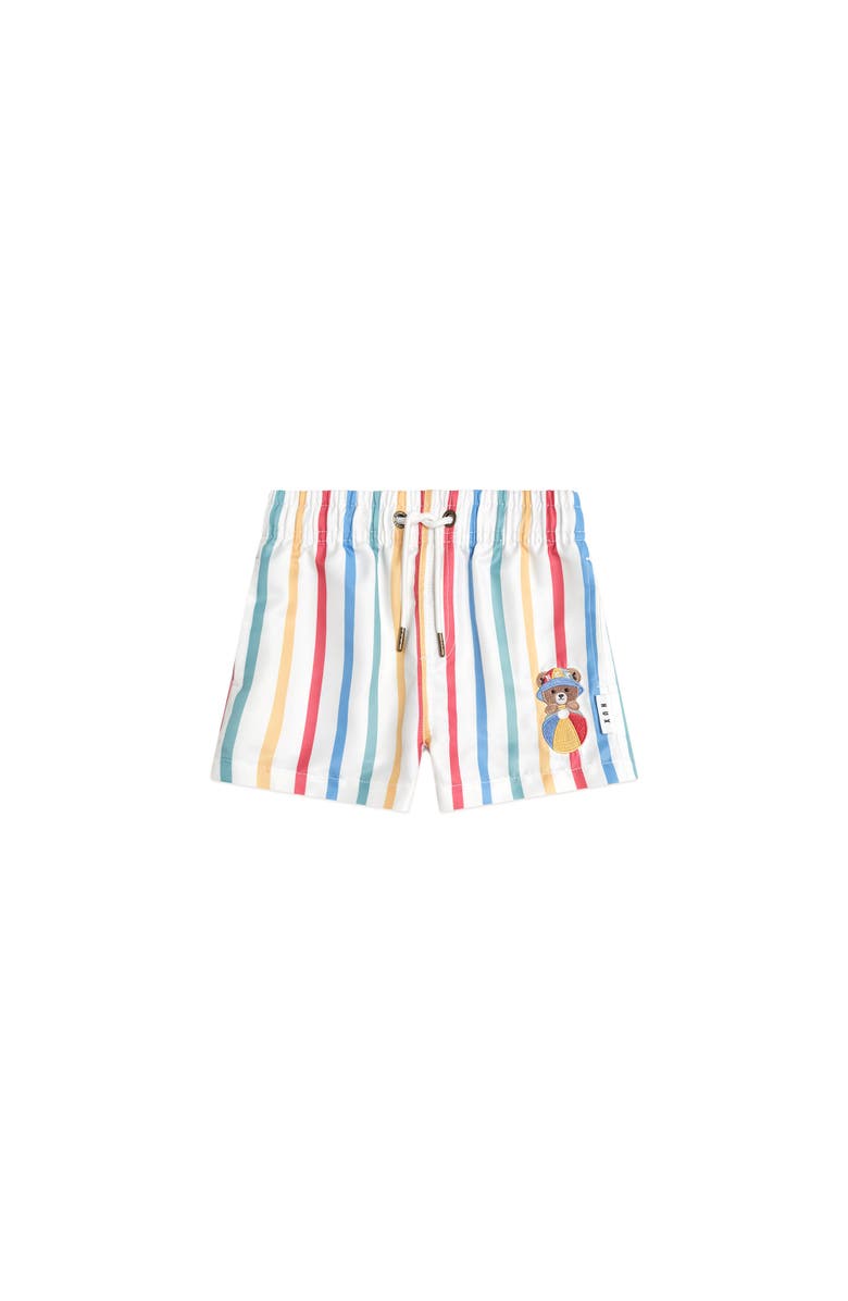 Huxbaby Huxbear Stripey Swim Shorts, Main, color, Multi