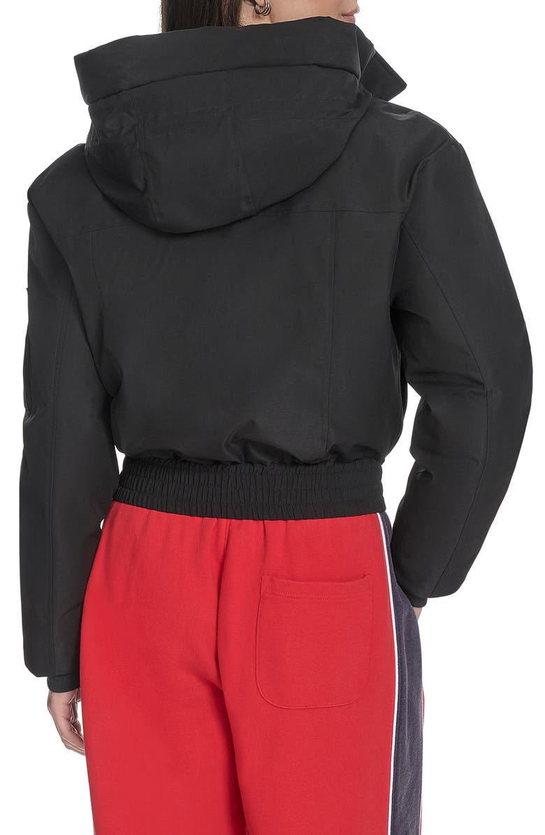 Champion Crop Ski Bomber Jacket, Alternate, color, Black