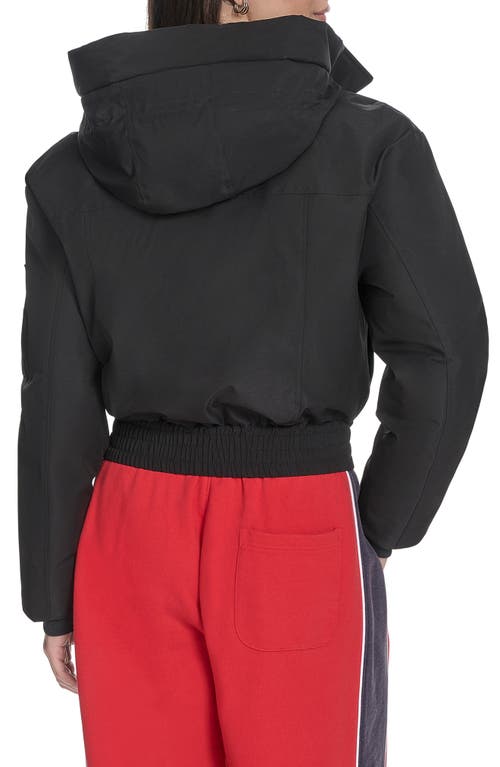 Champion Crop Ski Bomber Jacket In Black