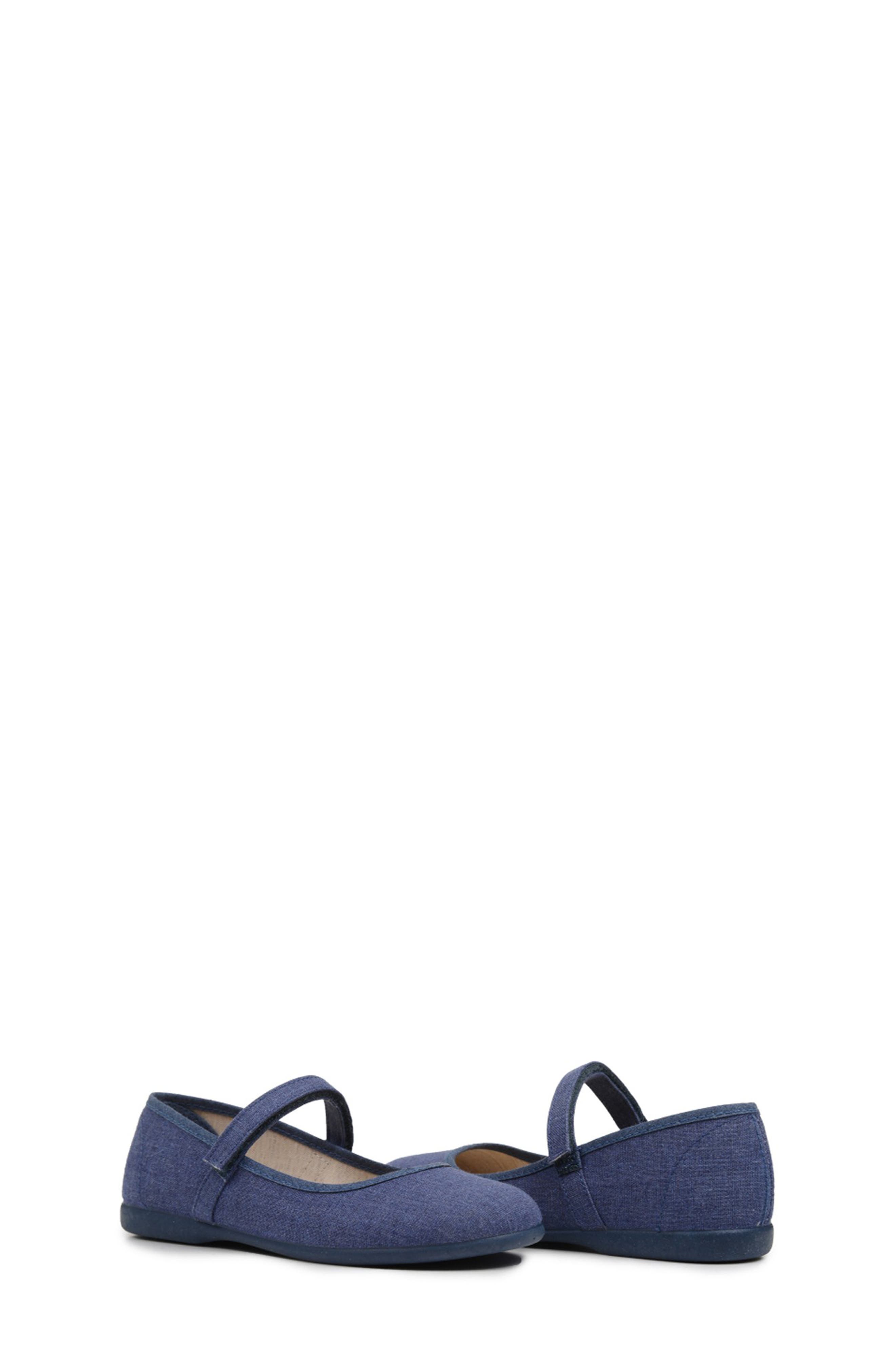 CHILDRENCHIC Kids
 Alma Mary Jane Flat, Main, color, Denim Blue