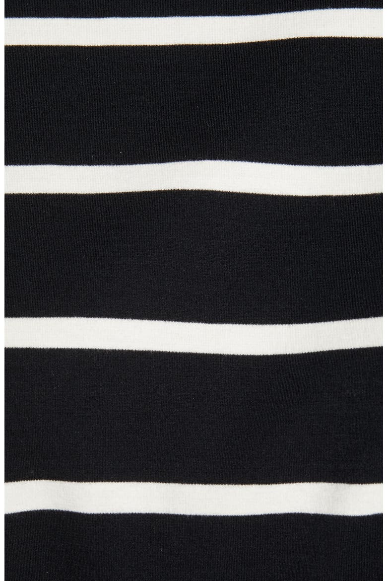Sombra Stripe Tie Waist Dress, Alternate, color, BLACK