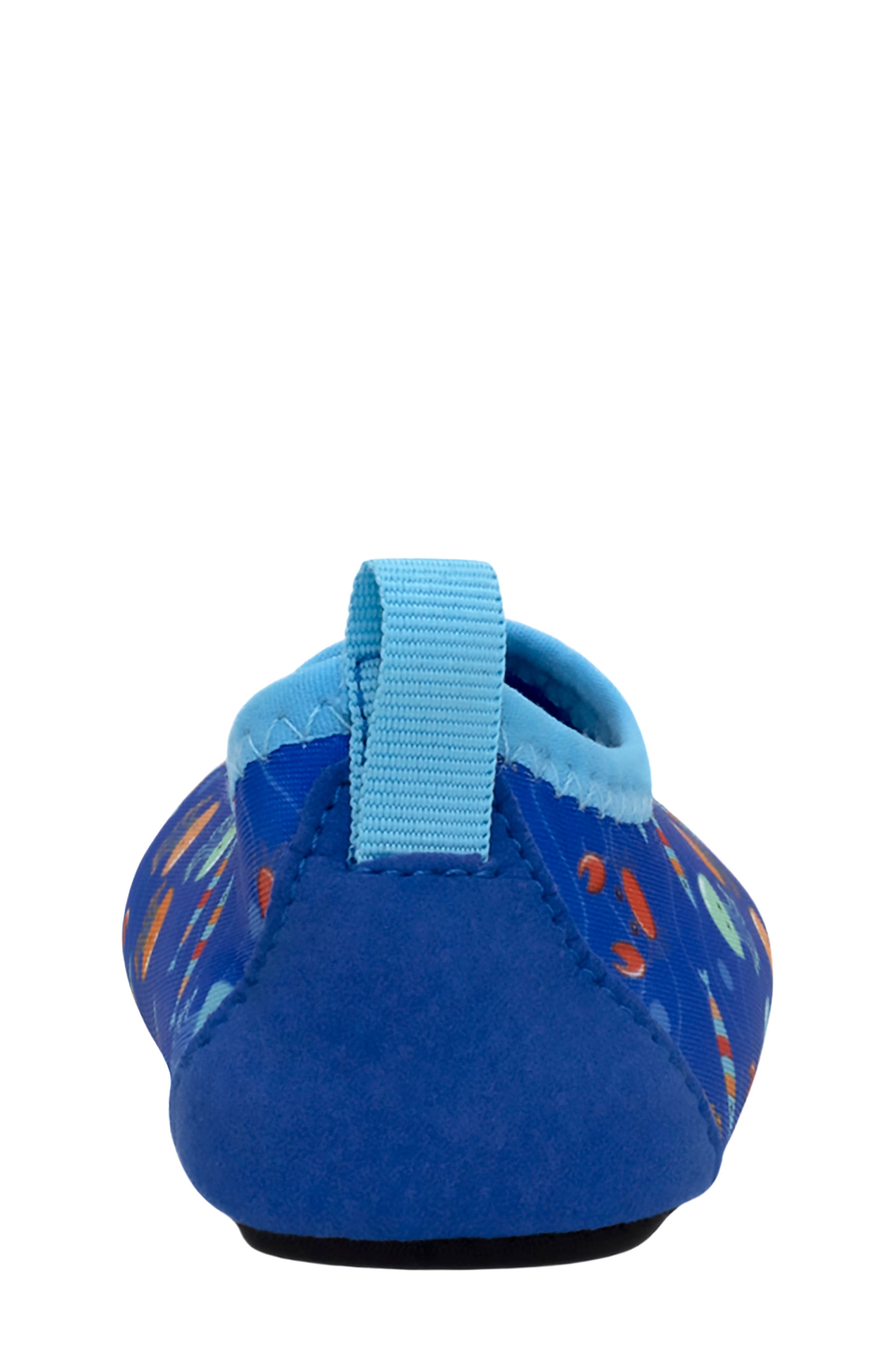 Robeez<sup>®</sup> Kids' Ocean Life Play Slip-On Shoe, Alternate, color, Blue
