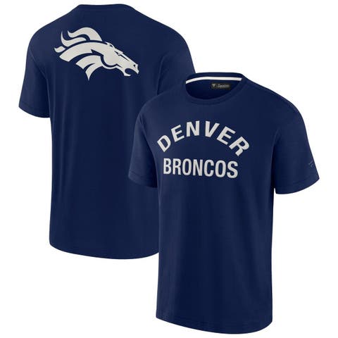 Unisex Fanatics Signature Navy Denver Broncos Elements Super Soft Short Sleeve T-Shirt
