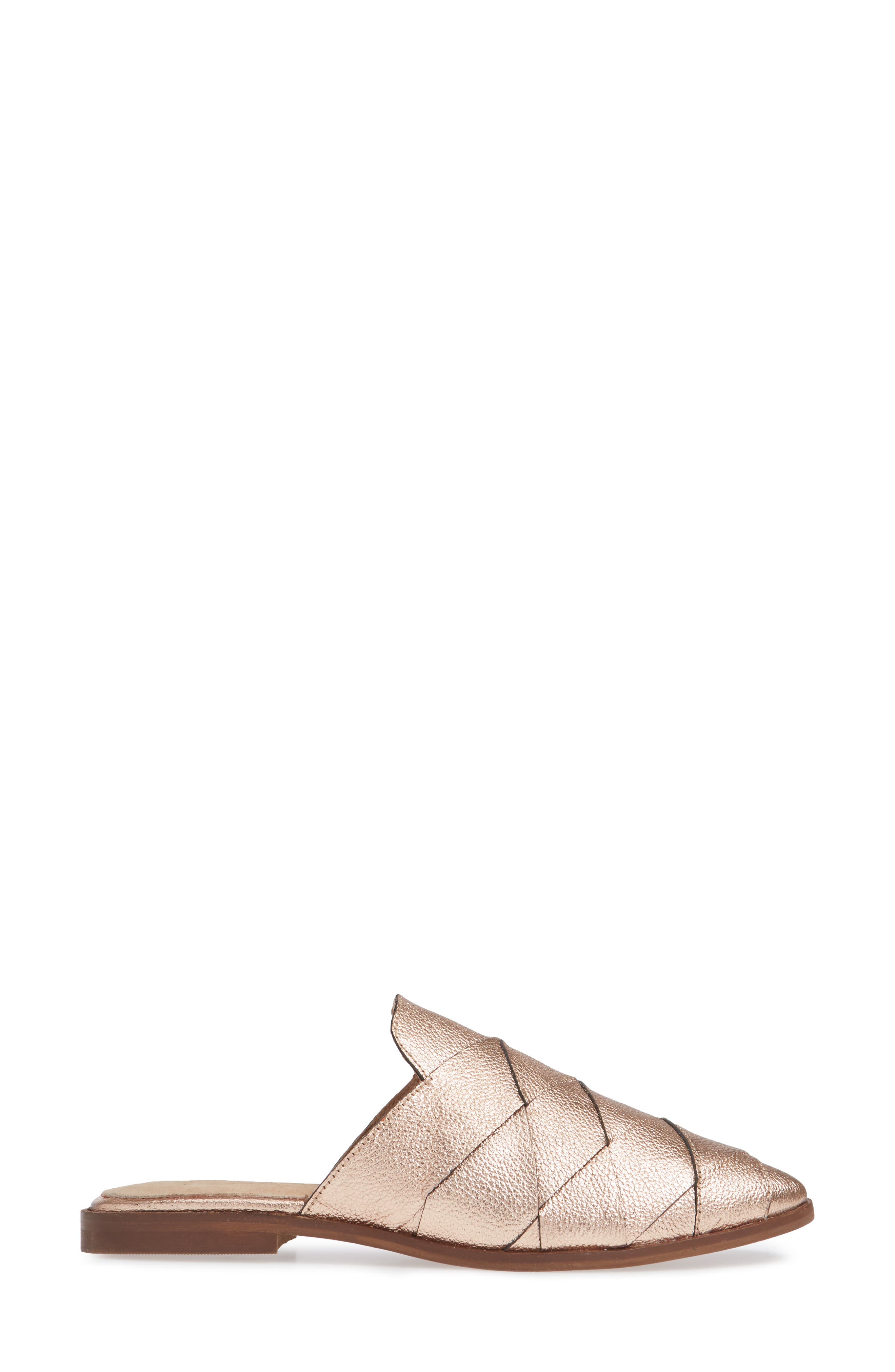 Survival II Mule, Alternate, color, ROSE GOLD LEATHER