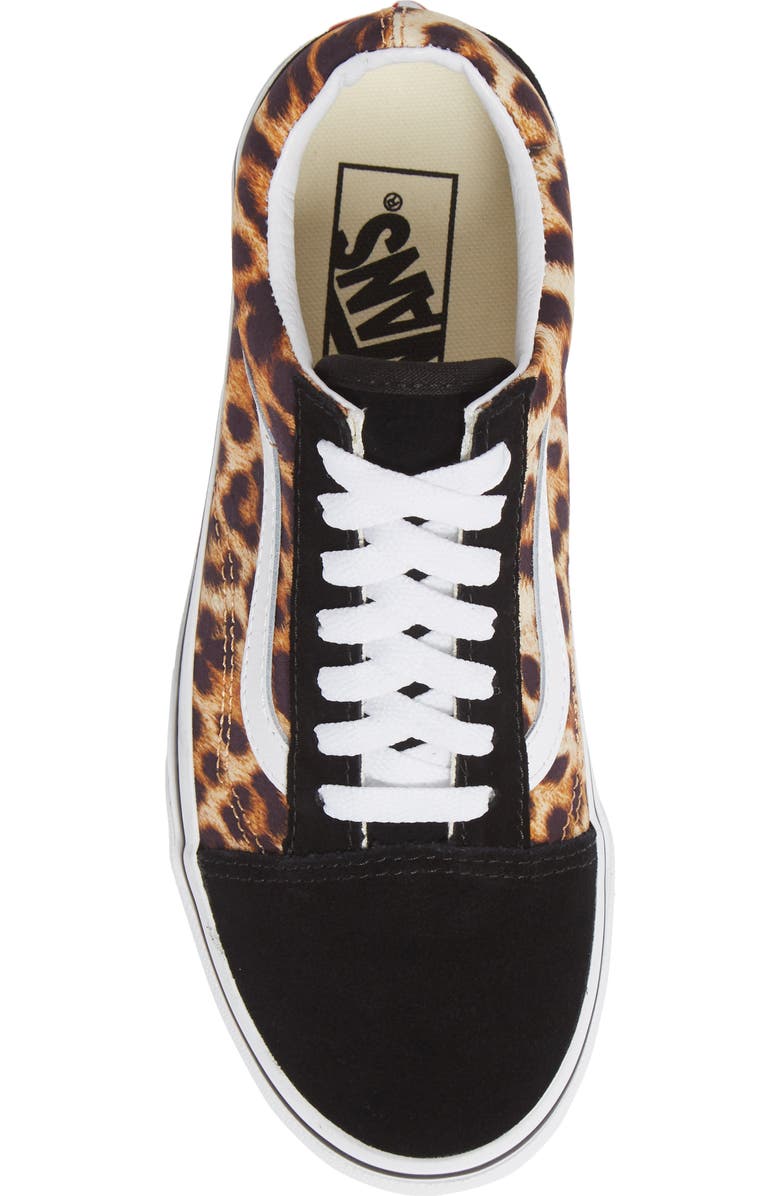 Vans Old Skool Leopard Sneaker, Alternate, color,