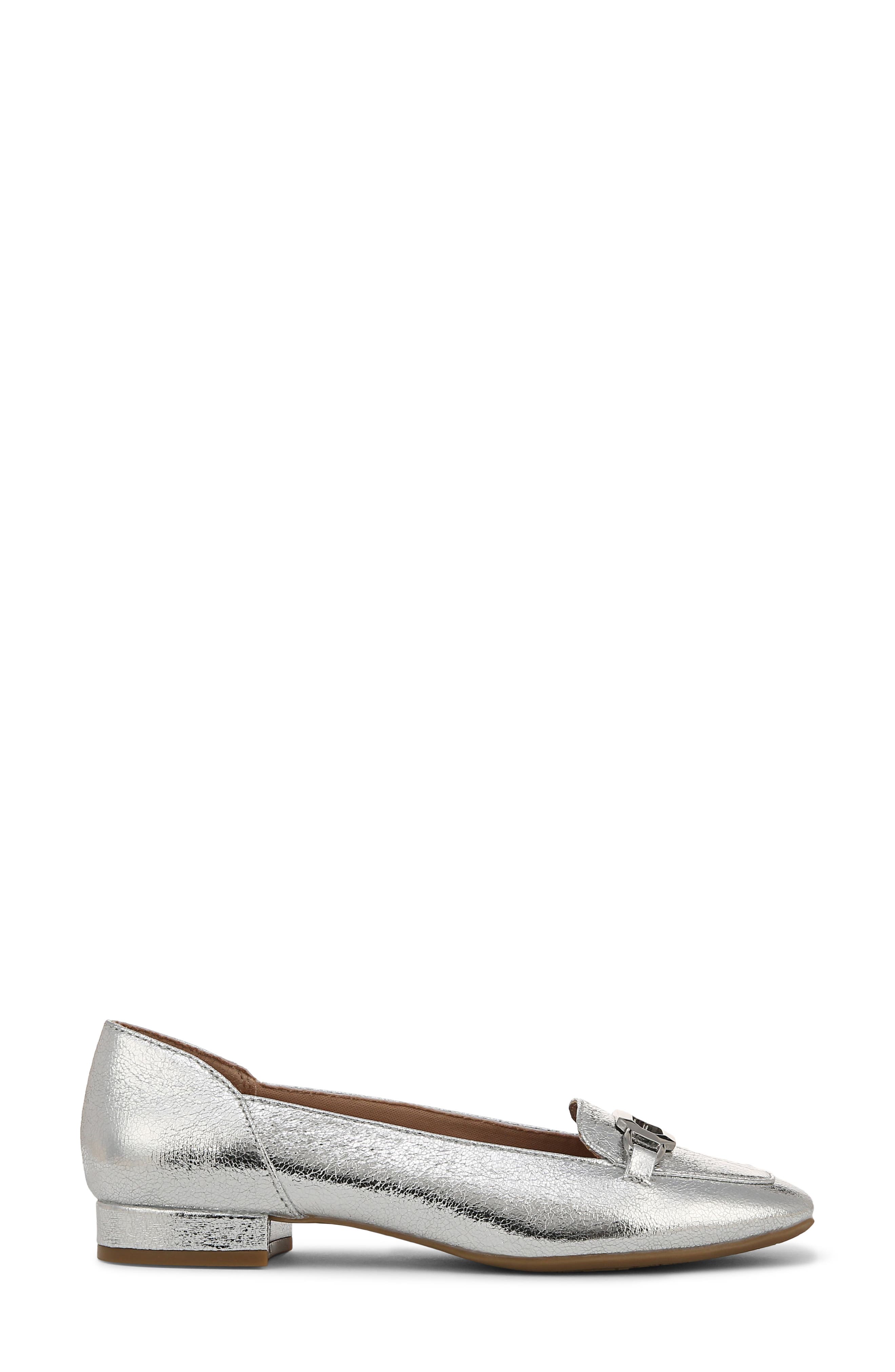 LifeStride Celine Bit Loafer, Alternate, color, Silver