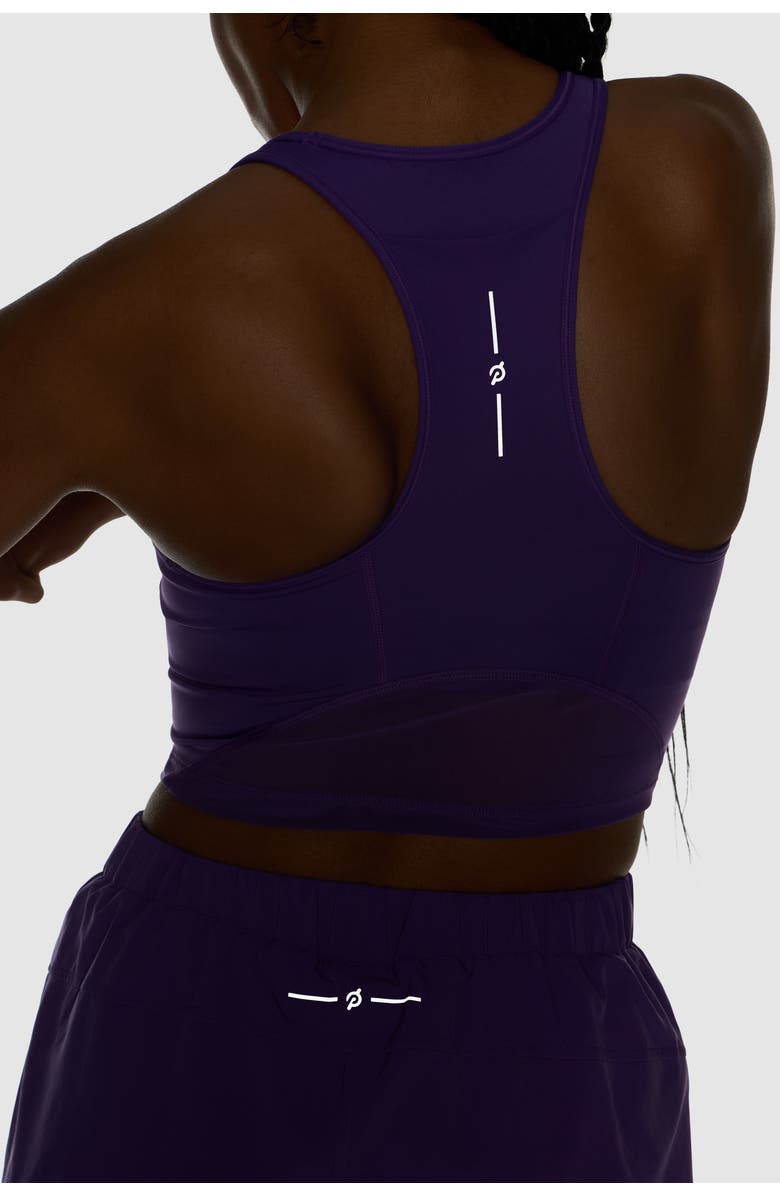 Peloton PaceForm Fitted Race Tank, Alternate, color, Bright Purple