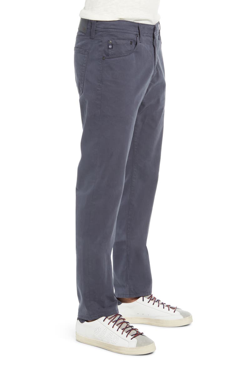 Tellis Slim Fit Sateen Pants (Nordstrom Exclusive), Alternate, color, MAJESTIC NAVY