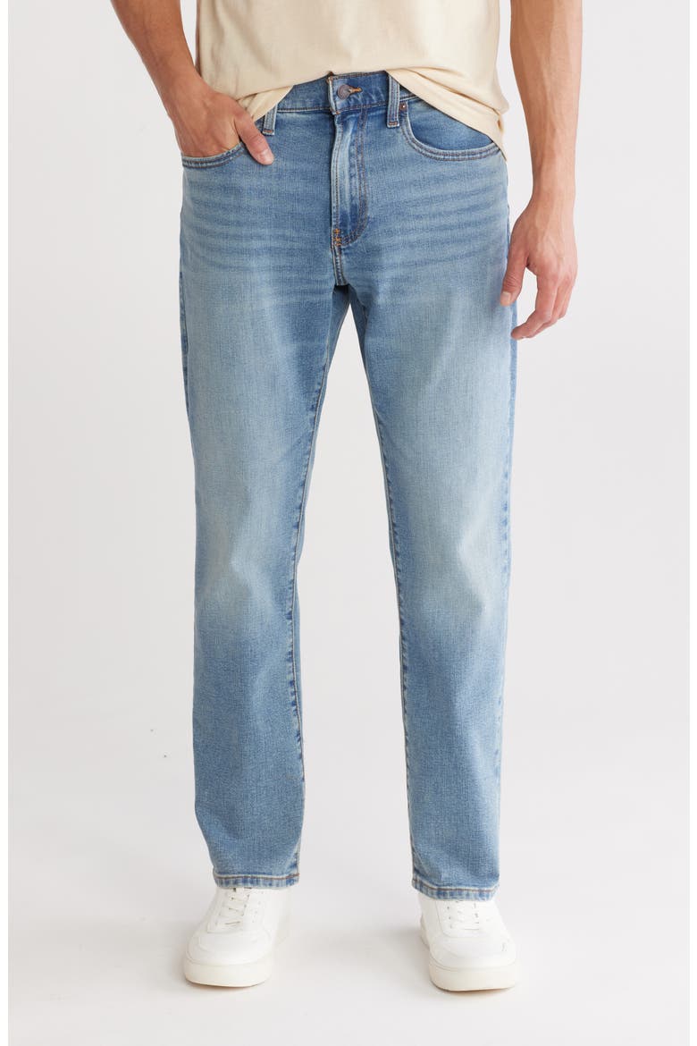 223 Straight Leg Jeans, Main, color, GILMAN WASH