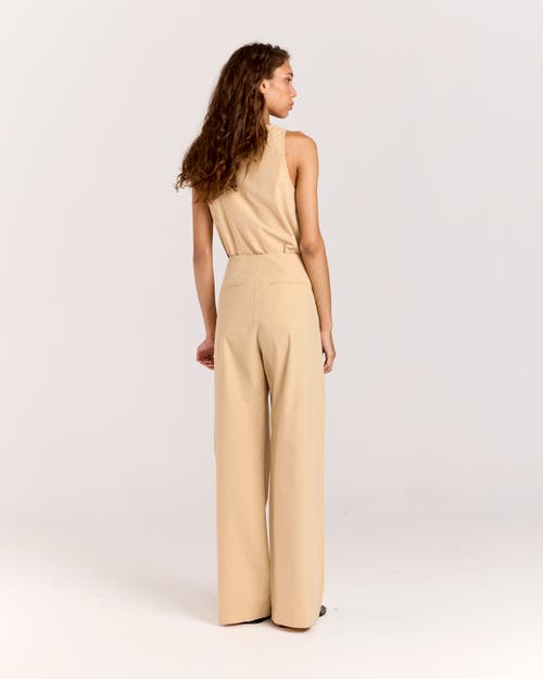 Romy Summer Pant In Tan