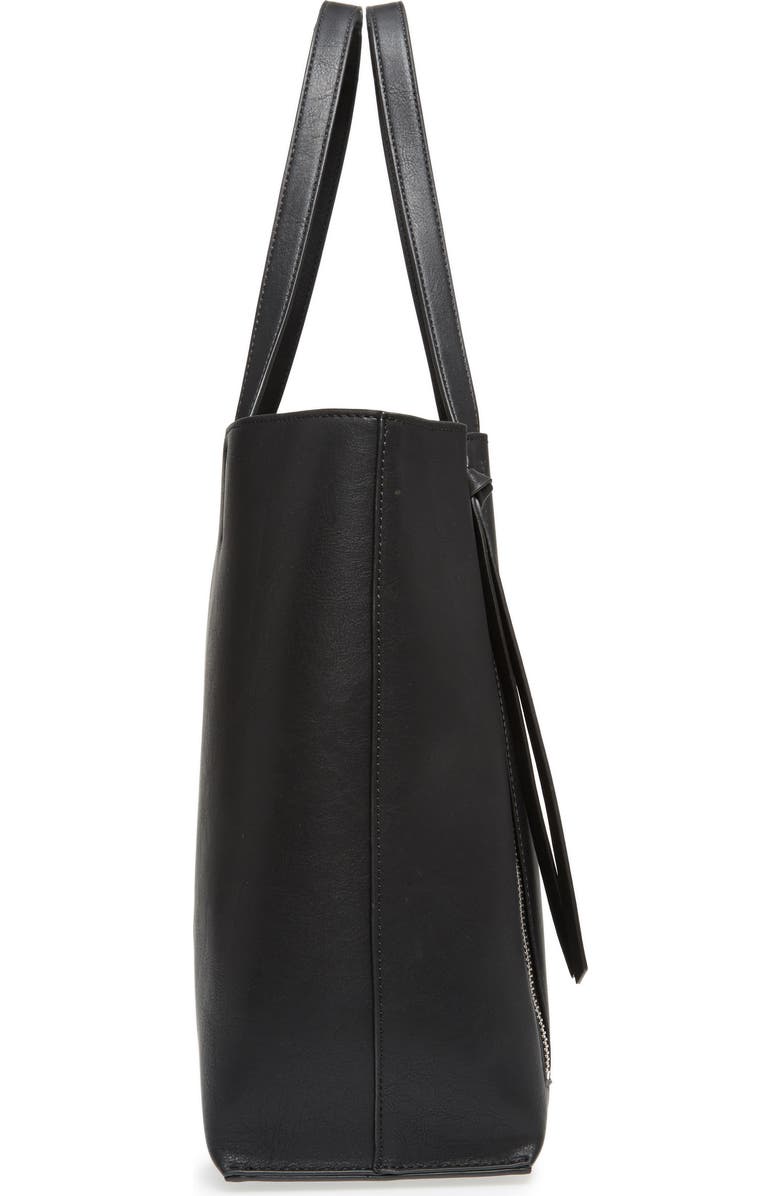 Chelsea28 Leigh Faux Leather Tote & Zip Pouch, Alternate, color,