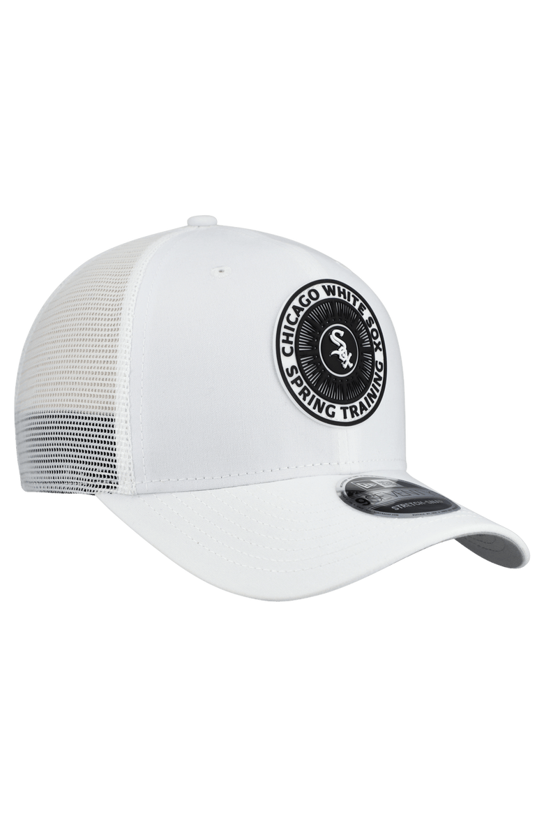 Men's New Era  White Chicago White Sox 2026 Spring Training Fan Pack 9SEVENTY Adjustable Trucker Hat, Alternate, color, White