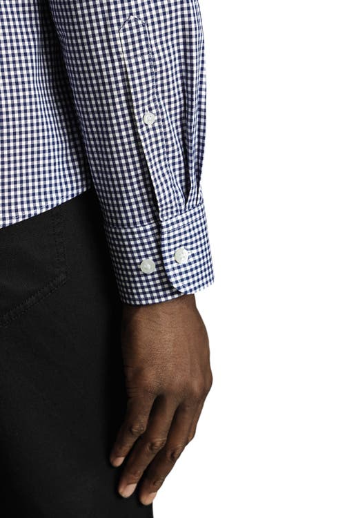 Charles Tyrwhitt Non-iron Stretch Poplin Check Shirt