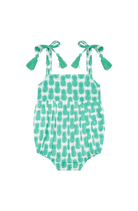 Zoe Baby Romper Pineapple Crush Lagoon