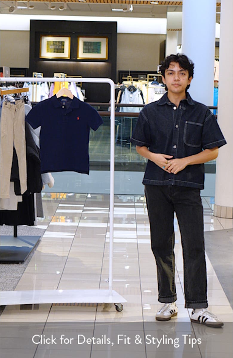 Kids' Cotton Mesh Polo, sales video thumbnail