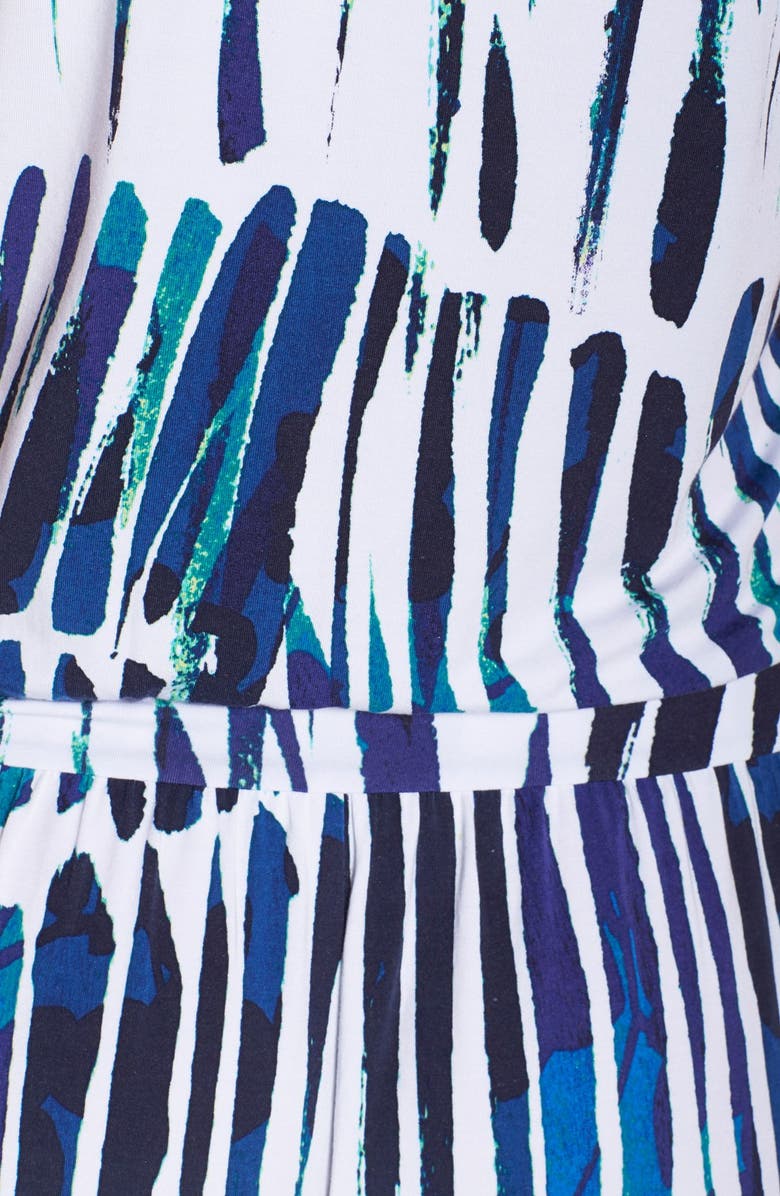 Tart 'Taryn' Print V-Neck Jumpsuit, Alternate, color, Palm Brush