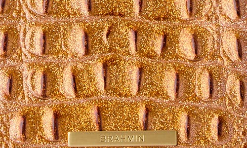 Brahmin Sophia Croc Embossed Leather Satchel