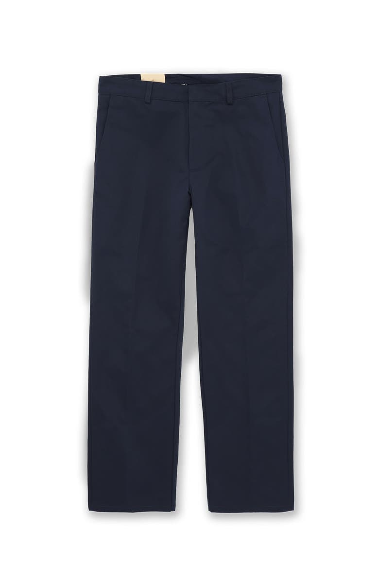 Fortela Maine Heavy Cotton Gabardine Chino Pants, Main, color, Navy