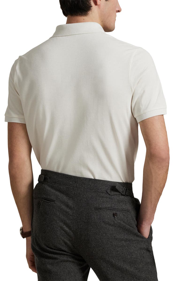 Polo Ralph Lauren Polo Bear Classic Fit Piqué Polo, Alternate, color, Deckwash White Hrtg Bear