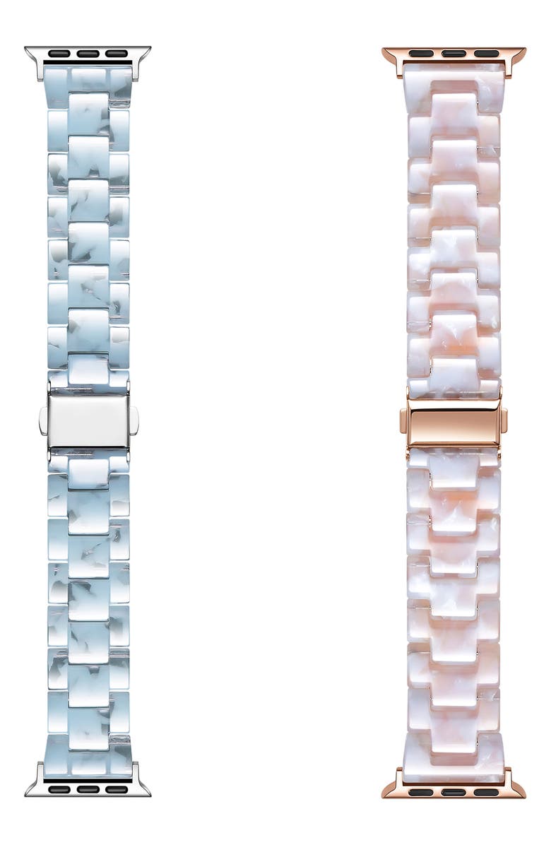 The Posh Tech Set of 2 Apple Watch Bands, Main, color, 