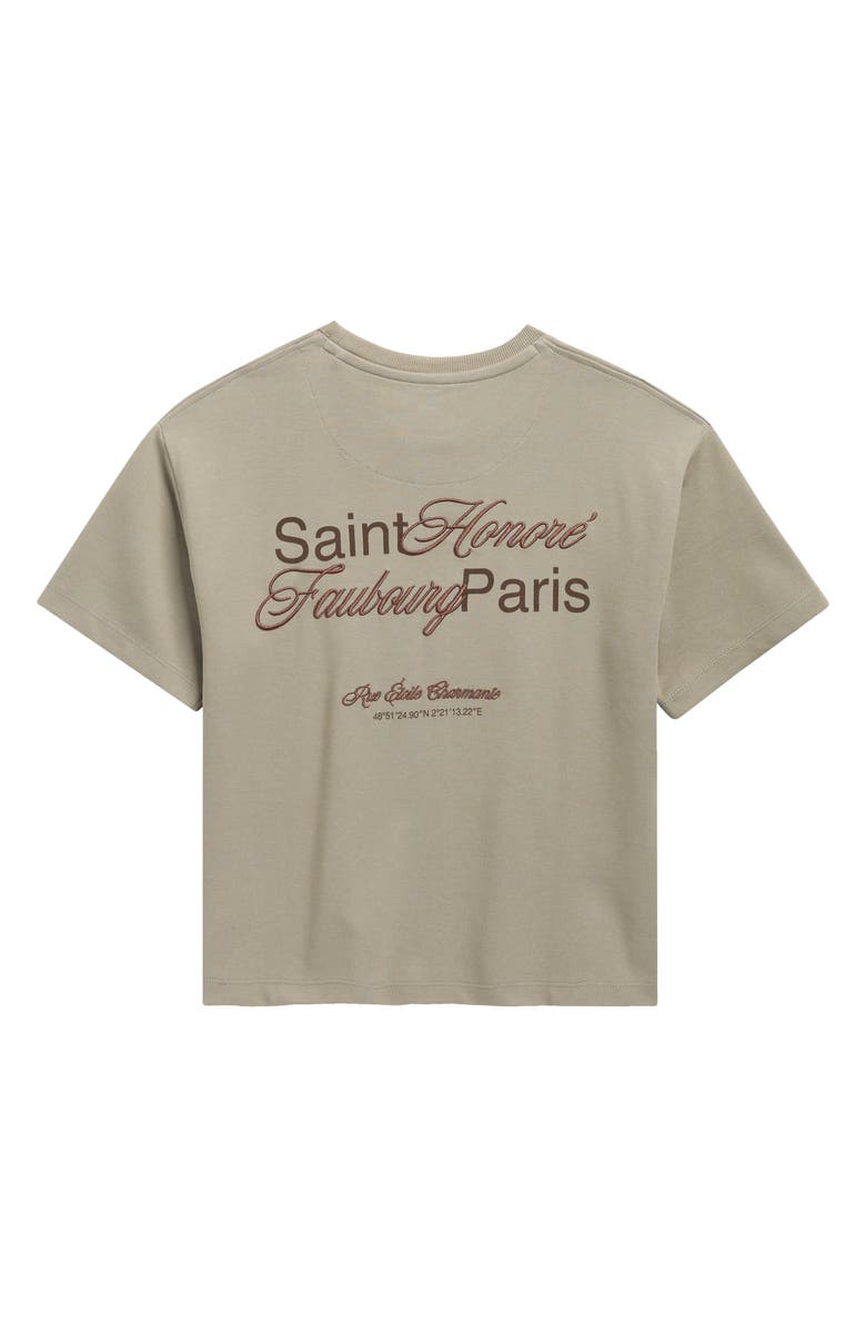 DENIM AND FLOWER Kids' Logo Short Sleeve T-Shirt, Alternate, color, Desert Sage