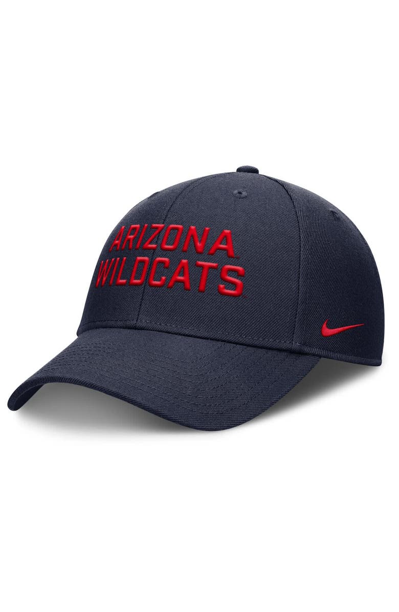Nike Men's Nike Navy Arizona Wildcats Rise Practice Adjustable Hat, Main, color, Navy