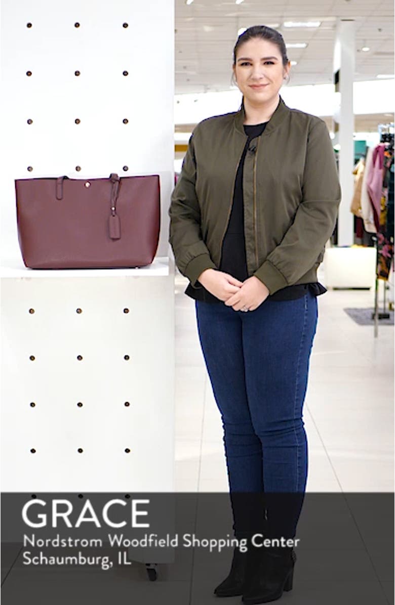 Zeda Faux Leather Tote, sales video thumbnail