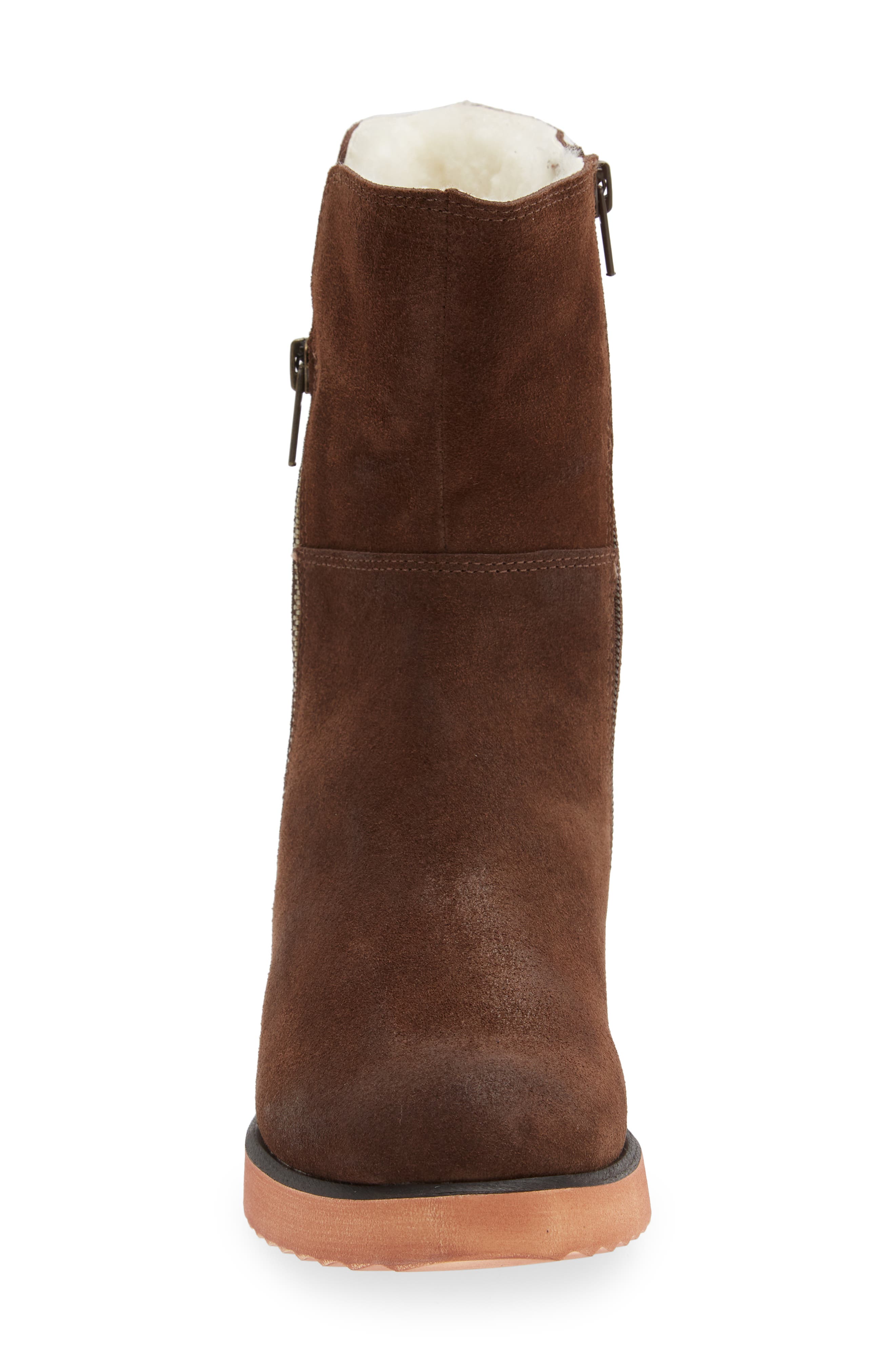 Chocolat Blu Mallory Genuine Shearling Lined Boot, Alternate, color, 
