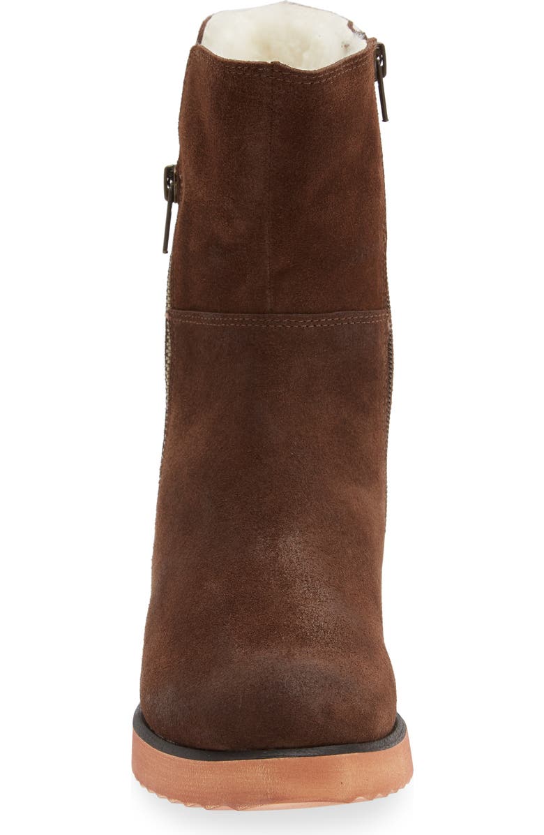Chocolat Blu Mallory Genuine Shearling Lined Boot, Alternate, color,