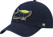 '47 Men's '47 Navy Tampa Bay Rays Clean Up Adjustable Hat