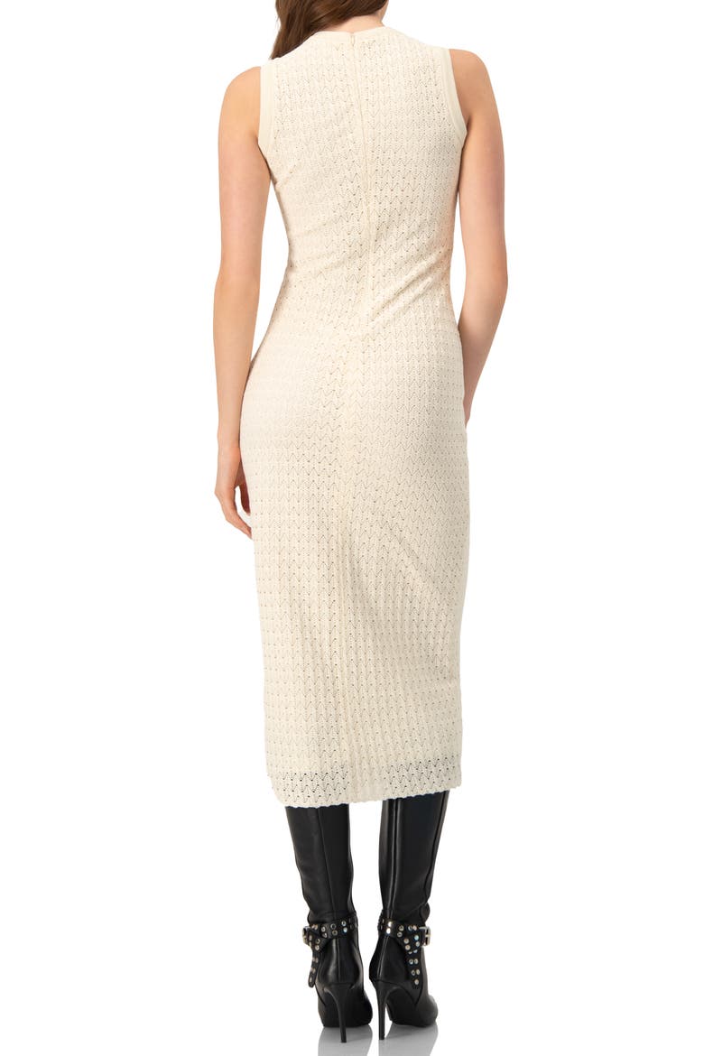 Sleeveless Knit Long Dress, Alternate, color, Natural