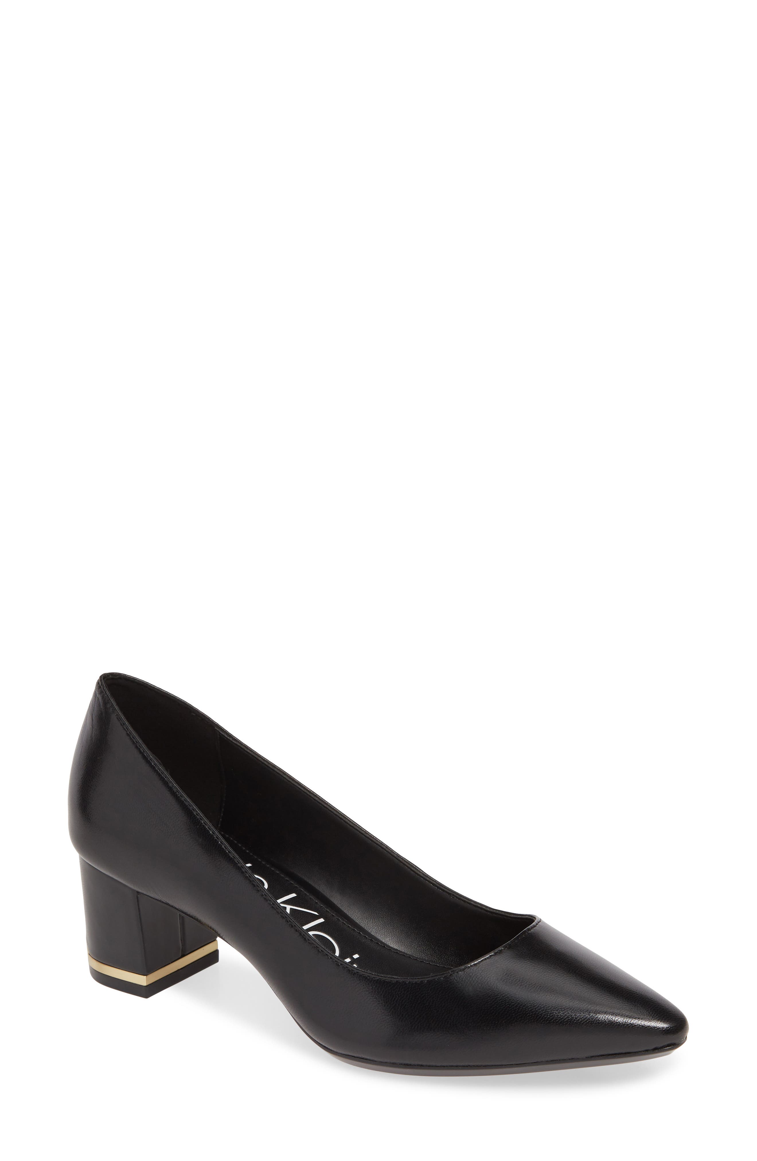 Calvin Klein Nita Pointed Toe Pump, Main, color, 