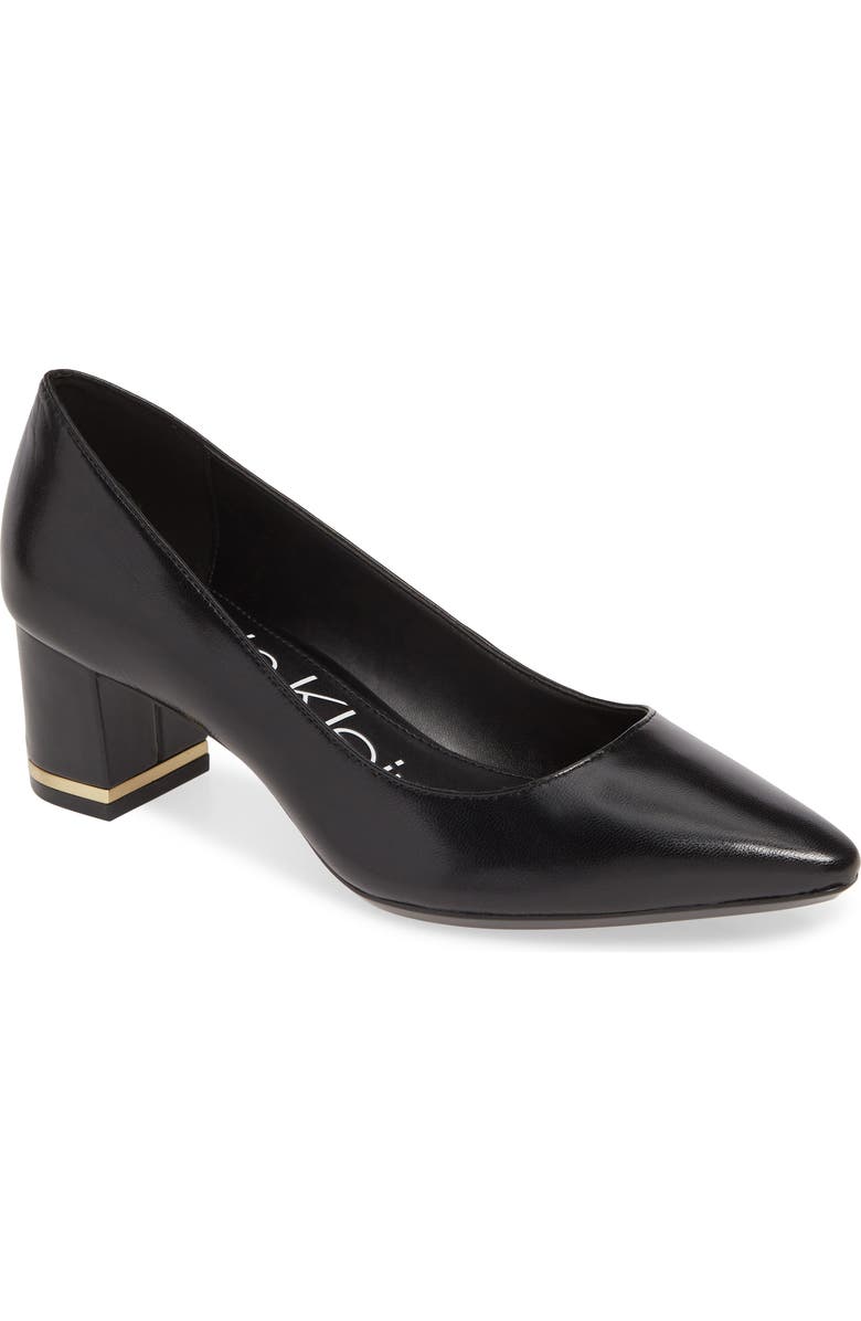 Calvin Klein Nita Pointed Toe Pump, Main, color,