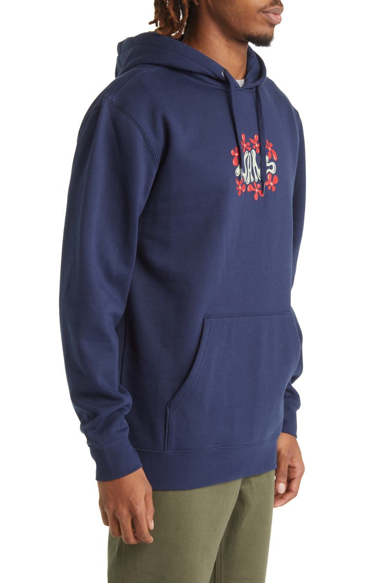Vans Jazz Floral Graphic Hoodie, Alternate, color,