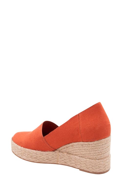 Andre Assous André Assous Patti Espadrille Wedge In Brick
