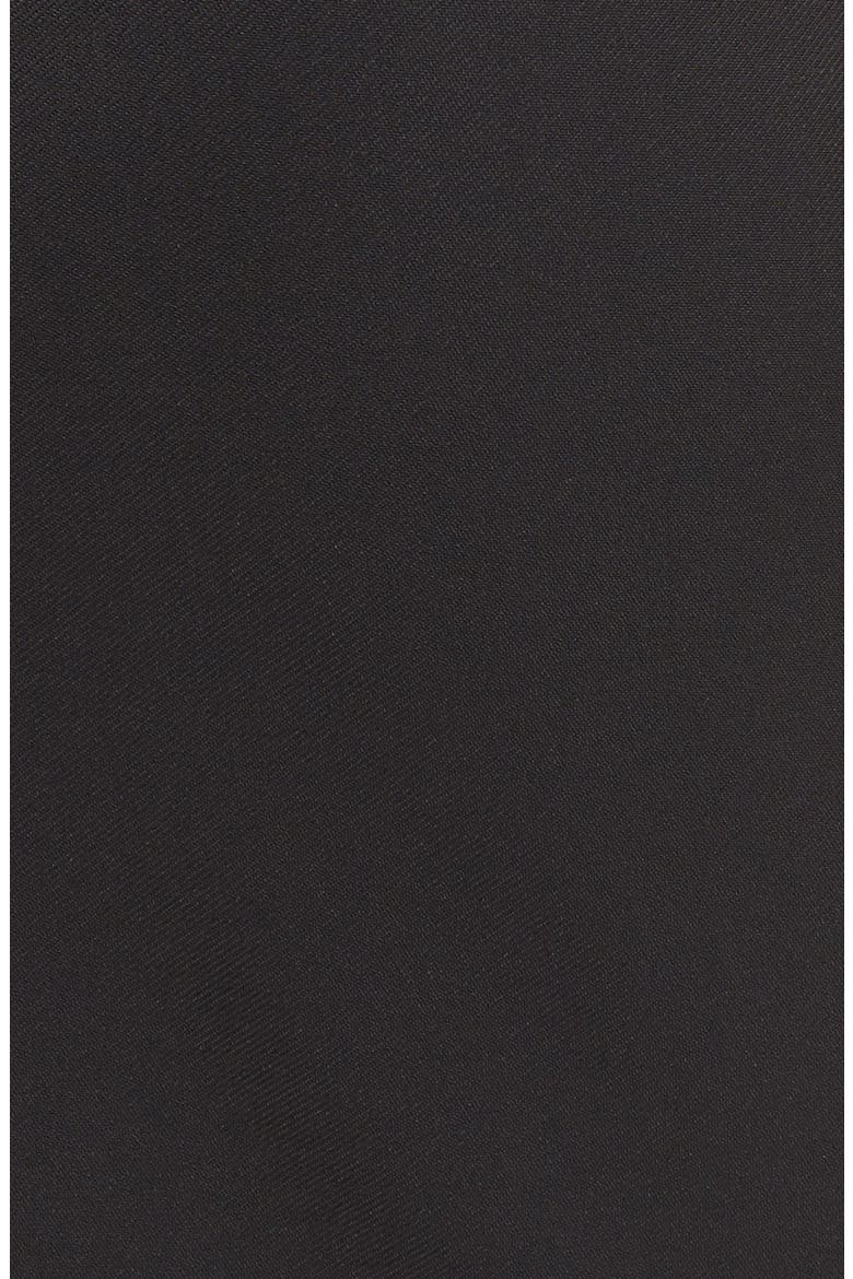 Asymmetrical Zip Pencil Skirt, Alternate, color, BLACK