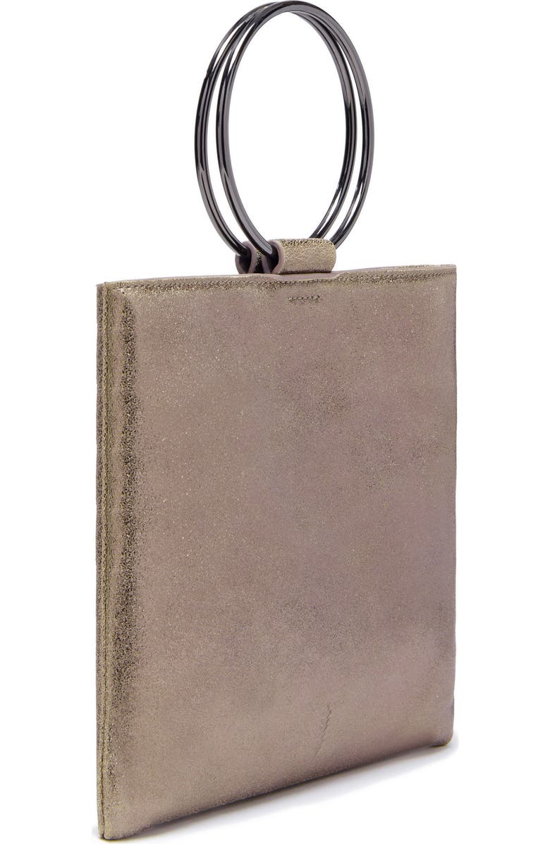 Thacker Le Pouch Leather Ring Handle Crossbody Bag, Alternate, color,