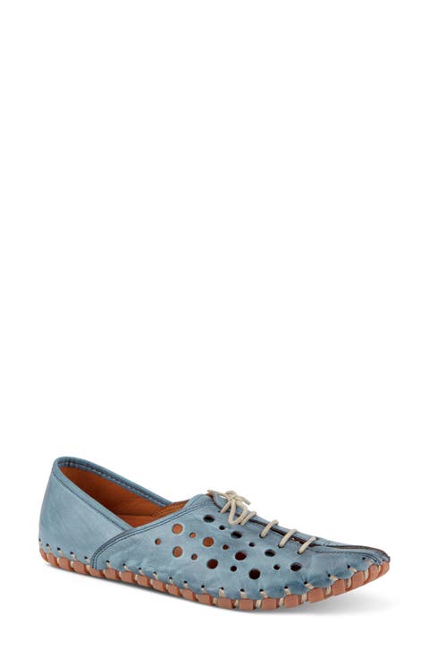 Moonwalk Perforated Leather Shoe (Women)