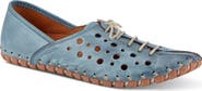 Spring Step Moonwalk Perforated Leather Shoe