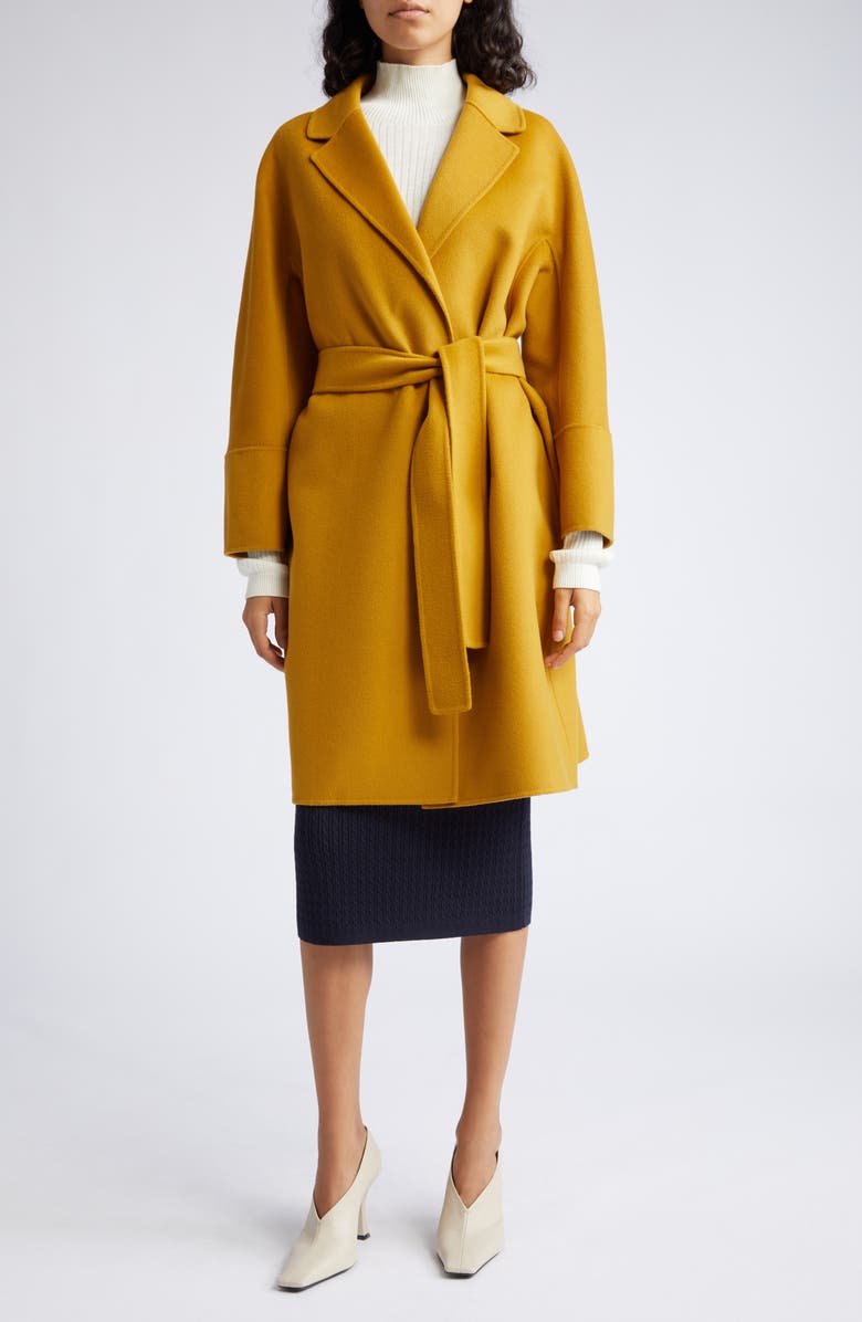 Max Mara Arona Virgin Wool Coat, Alternate, color, 