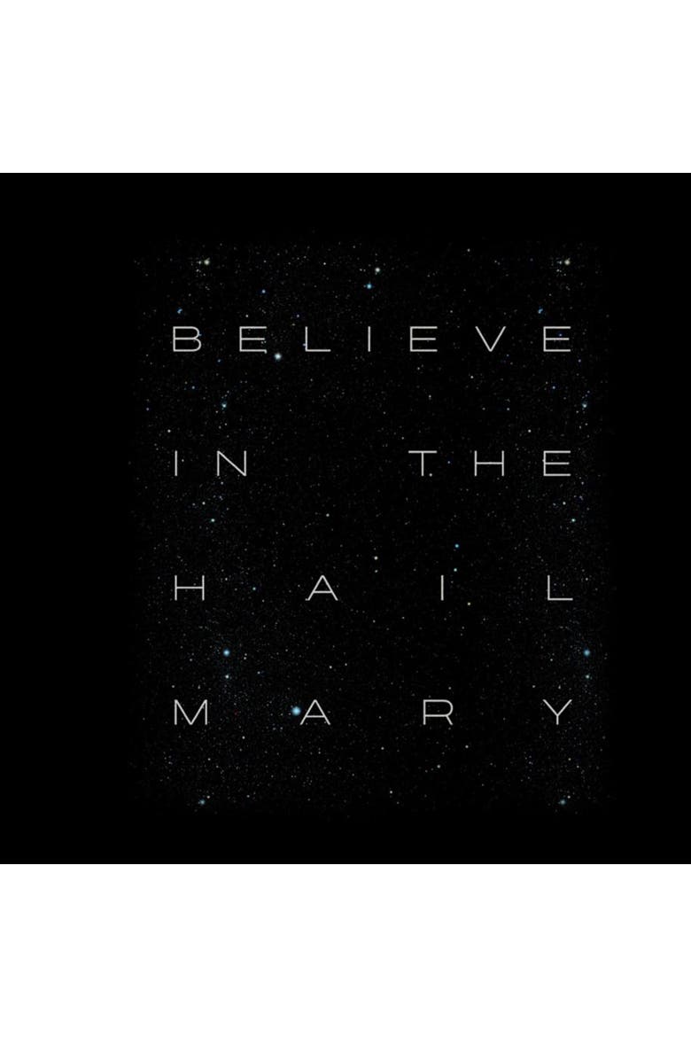 Men's Believe In The Space Short Sleeve Graphic T-Shirt, Alternate, color, Black