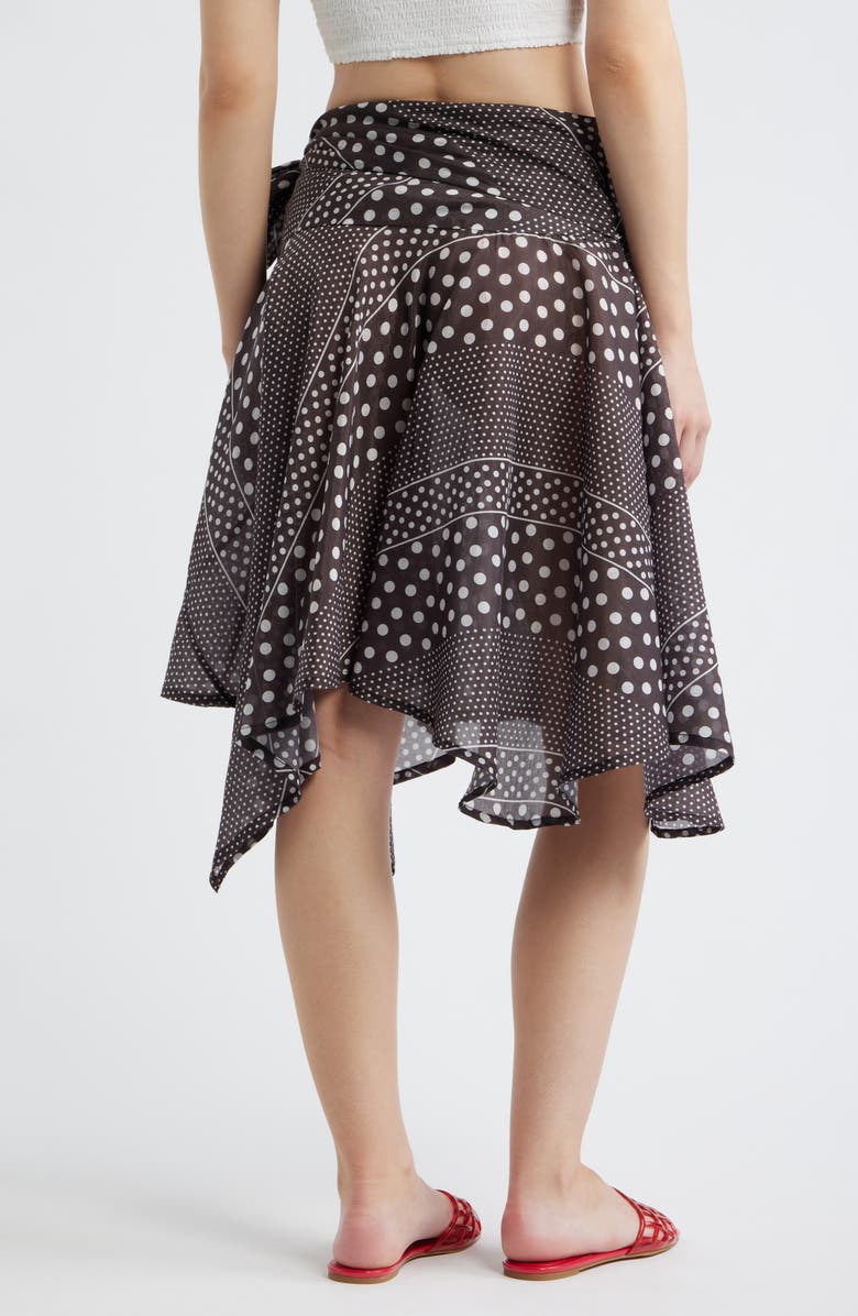Damson Madder Parker Sash Skirt, Alternate, color, Dark Brown